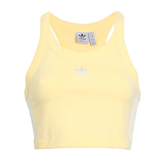 adidas Originals Tops - ADIDAS ORIGINALS ADICOLOR CLASSICS 3 STRIPES SHORT TANK TOP Small